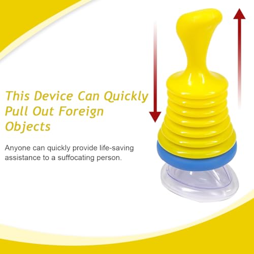 MAYCREATE® Choking Rescue Device, Anti Choking Device for Kids and Adults, Portable Suction Units Device, Anti Choking Device All Ages, for Home and Travel Kit 3 PCS MAYCREATE® Choking Rescue Device, Anti Choking Device for Kids and Adults, Portable Suction Units Device, Anti Choking Device All Ages, for Home and Travel Kit 3 PCS